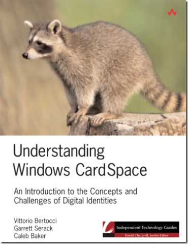 The cover of our book "Understanding Windows CardSpace"