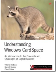 First draft of the book "Understanding Windows CardSpace" available on Rough Cuts