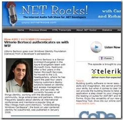 WIF on .NET Rocks!