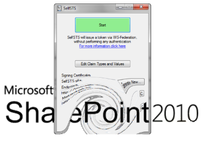 From Paul Schaeflein: Using SelfSTS to Feed Claims to SharePoint