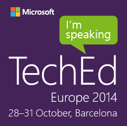 TechEd Europe, and a Quick Jaunt in UK & Netherlands